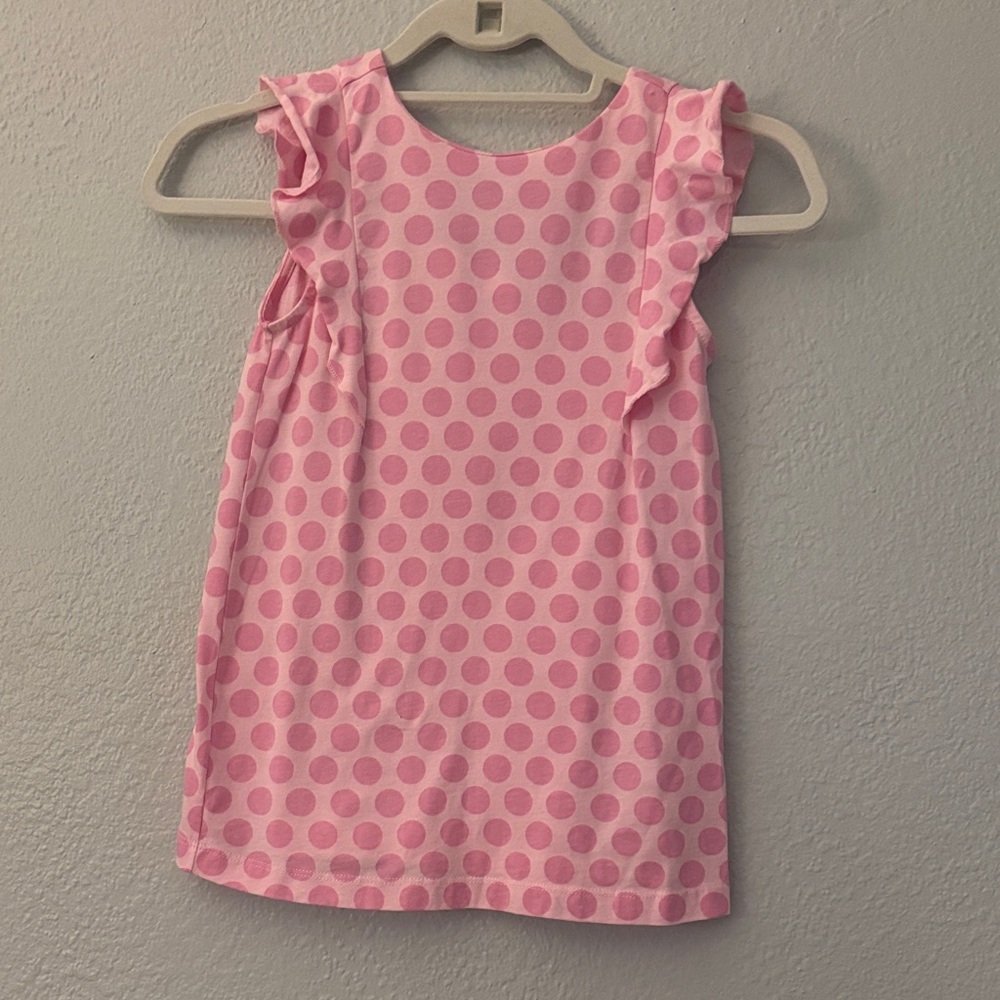 Pink Polka Dot Kids Blouse